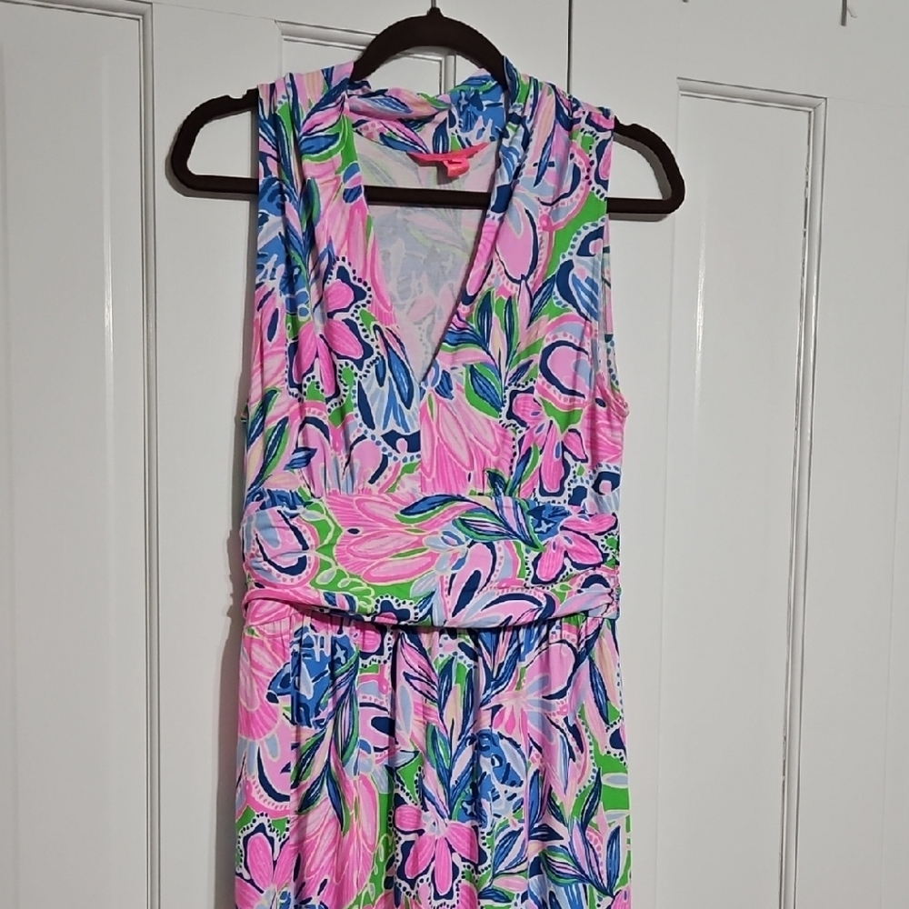 Lily Pulitzer Floral Sleeveless Dress